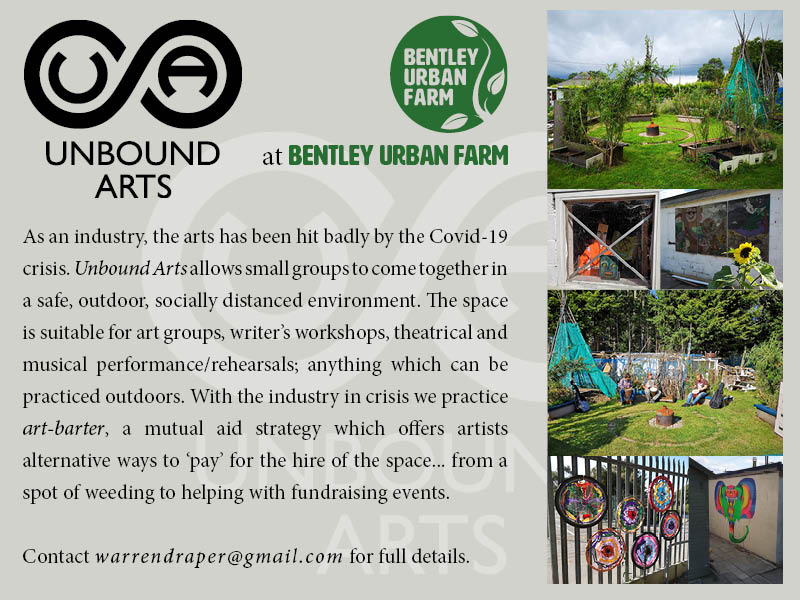 Unbound Arts e-flyer